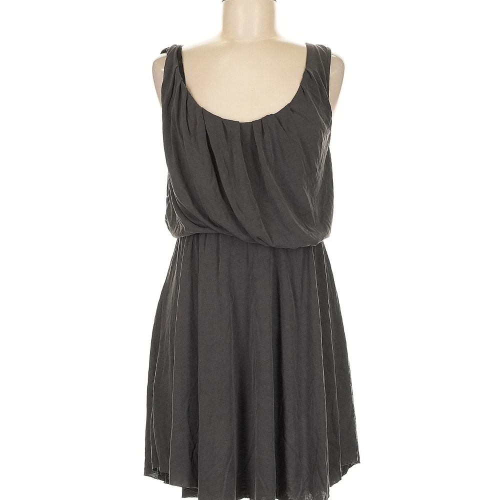 Free People Dark Gray Mini Dress
